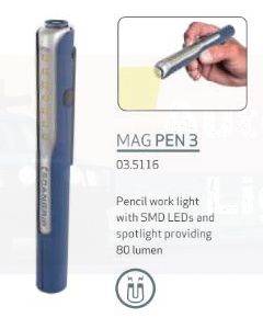 Hella Scangrip 03.5116 Mag Pen 3 LED Inspection Light