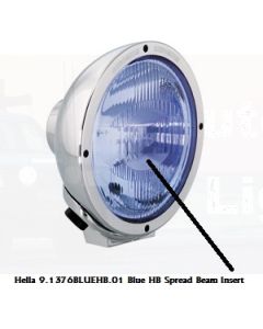 Hella 9.1376BLUE.01 Blue Spread Beam Insert to suit Hella 1376BLUE Driving Light