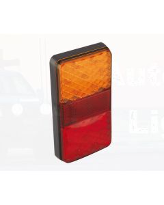 LED Autolamps 150ARM Stop/Tail/Indicator & Reflector Combination Lamp - Multivolt (Single Blister)