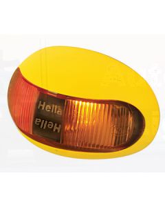 Hella Mining HM2053PCD DuraLED Marker Lamp DT -  Red/Amber Side Marker