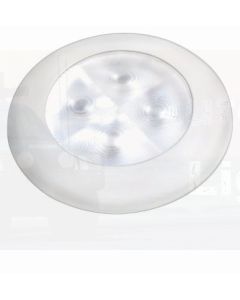 Hella 2XT980501011 24VDC White LED Interior Lamp with White Surround