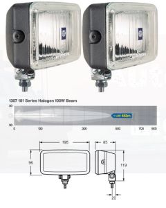 Hella 181 Series Driving Light Kit (5633/100)