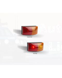 LED Autolamps 5025ARM2 Red Amber Side Markers