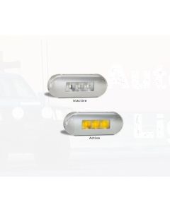 LED Autolamps 86AM Side Marker Lamp with Chrome