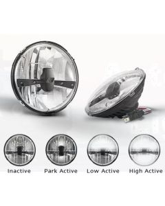LED Autolamps HL175 Park Lamp/Low Beam/High Beam (Twin Blister Pack)