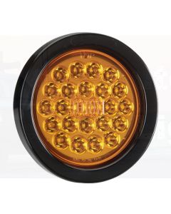 Narva 94040BL 9-33 Volt L.E.D Rear Direction Indicator Lamp Kit (Amber) with Vinyl Grommet - Lamp Only (Blister Pack)