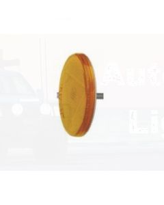 Narva 84001BL Amber Retro Reflector 65mm dia. with Fixing Bolt (Blister Pack of 2)