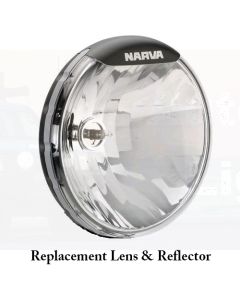 Narva 74095 Ultima 225 Broad Beam Driving Lamp Replacement Lens and Reflector