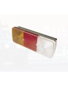 Narva 86710 Rear Stop/Tail, Direction Indicator, Reversing Lamp with In-built Retro Reflector and BC Globe Holders