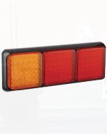 LED Autolamps 100BARRM Stop/Tail/Indicator Triple Combination Lamp (Blister)