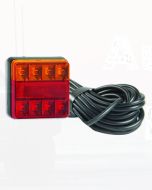 LED Autolamps 101BAR10 Stop/Tail/Indicator & Reflector Combination Lamp - 10m Cable (Bulk Poly Bag)
