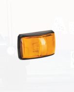 Narva 91443 10-33 Volt L.E.D Side Direction Indicator Lamp (Amber) with Black Deflector Base and 2.5m Cable