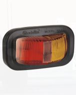 Narva 91607 9-33 Volt L.E.D Side Marker Lamp (Red / Amber) with Vinyl Grommet and 0.5m Cable