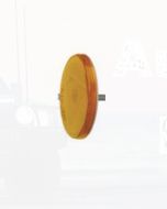 Narva 84001BL Amber Retro Reflector 65mm dia. with Fixing Bolt (Blister Pack of 2)