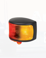 Hella Packet of 8 LED Side Maker Lamp Amber/Red 12/24V Black Base 