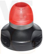 Hella 360 Nylon MultiFLASH Signal LED - Red Illuminated (98091140)
