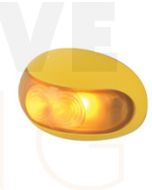 Hella Mining HM2051 DuraLED Marker Lamp Bare Wire - Amber Marker