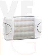 Hella DuraLed Plus Universal High Efficacy 20 LED Spread Beam Lamp - White Housing (98060801)