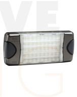 Hella DuraLed Universal High Efficacy 50 LED Wide Spread Beam Lamp - Charcoal Housing (98060403)