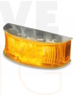 Hella LED Front End Outline Marker Lamp Amber 12/24V Matt Finish