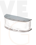 Hella LED Front End Outline Marker Lamp White 12/24V Polished Hsng