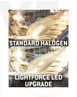 Lightforce LC100-ILED suits Landcruiser 100 Series LED Headlamp Upgrade Kit