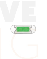 Hella 98085550 DuraLED Flush Mount Courtesy Lamp - Low Profile (Green Light)
