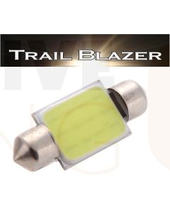 39mm LED COB Festoon Globe 12VDC 100 Lumens Pure White