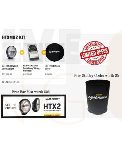 Lightforce HTXMK2PK HTX2 Hybrid Driving Light Pack (Bonus Limited freebies)