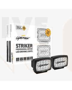 Lightforce STRIKERLEDPK Striker Professional Edition LED Driving Light Twin Pack