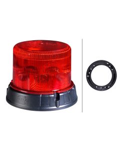 Hella 2XD066979201 K-LED 80 Red Flashing Beacon