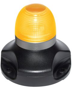 Hella 360 Nylon MultiFLASH Signal LED - Amber Illuminated (98091160)
