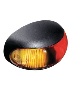 Hella DuraLED Nylon Side Marker - Red / Amber Illuminated (2053GMD)