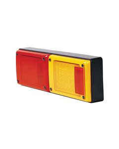 Hella Jumbo Double LED Combination Lamp - Inbuilt Retro Reflector (2422LED)