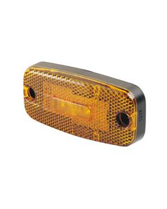 Hella LED Side Marker - Amber, 12V DC (2047)