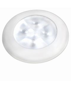 Hella 2XT980501011 24VDC White LED Interior Lamp with White Surround