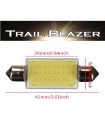 41mm LED COB Festoon Globe 12VDC 100 Lumens Pure White