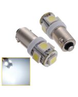 LED BA9s 5x5050 SMD Globe (White)